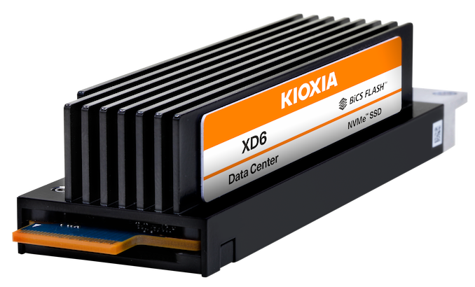Kioxia Announces XD6 Datacenter SSDs: PCIe 4.0 and EDSFF At Scale